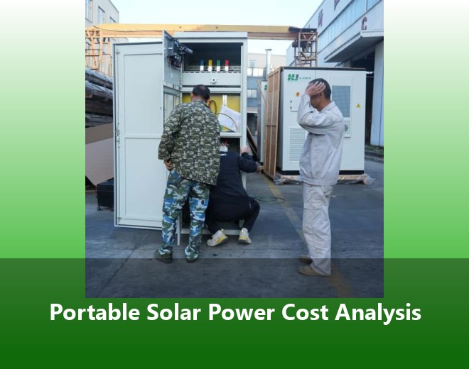 Portable Solar Power Cost Analysis